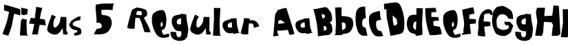 Titus 5 font download