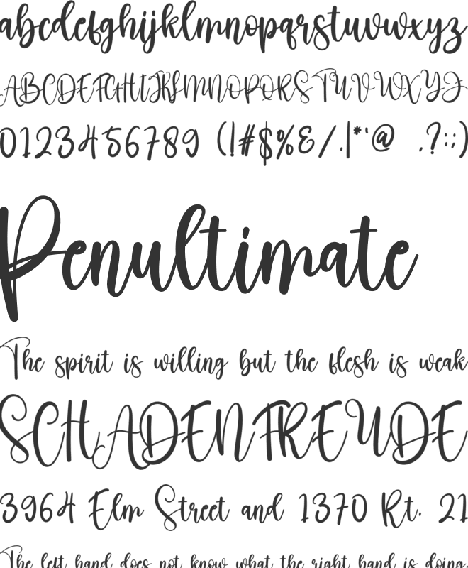 Blackpink font preview