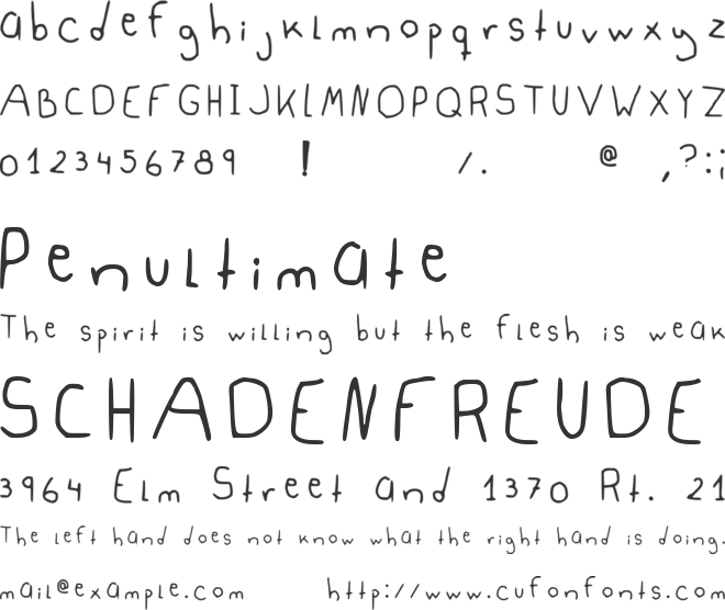 Sami_bublegum 3 font preview