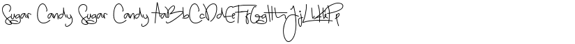 Sugar Candy Sugar Candy font