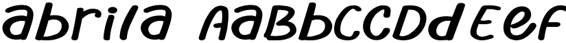 abrila font