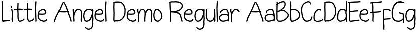 Little Angel Demo font download