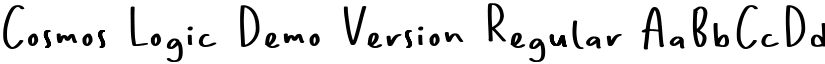 Cosmos Logic Demo Version Regular font