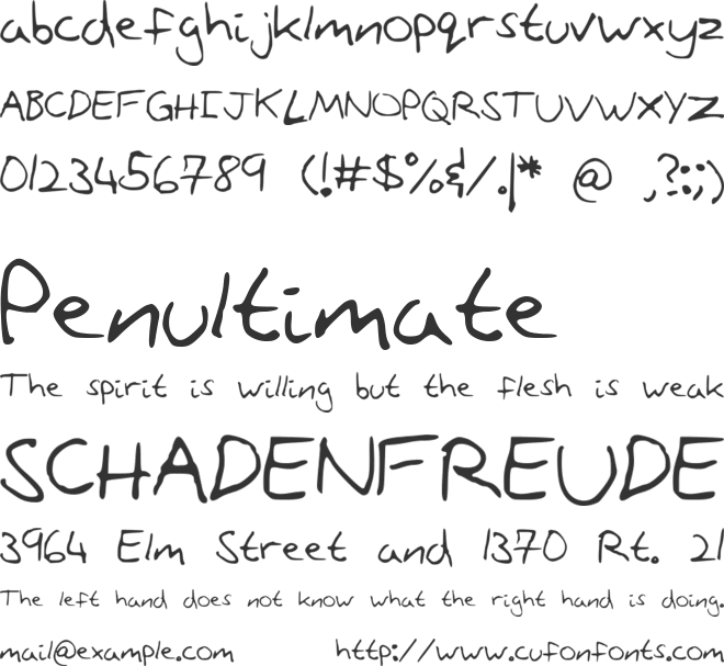 stonepath font preview
