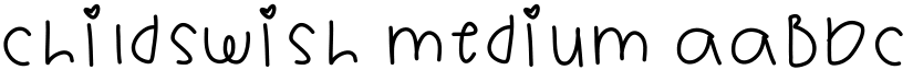 ChildsWish font download