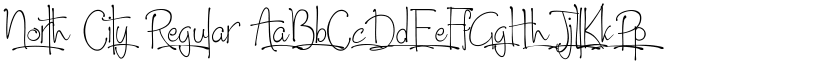 North City font download