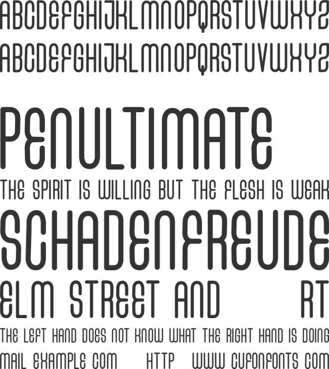 FRESH BERRIES SANS FREE font preview