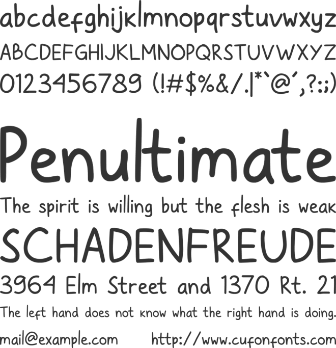 sage sans font preview