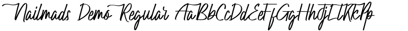 Nailmads Demo Regular font
