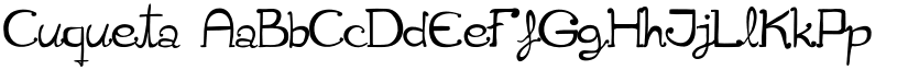 Cuqueta font