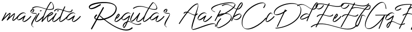 marikita Regular font