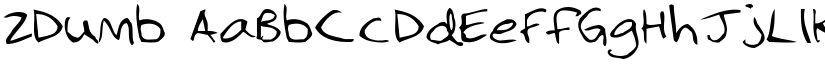 3Dumb & 2Dumb font download