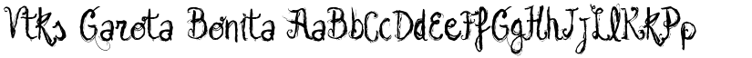 Vtks Garota Bonita font download