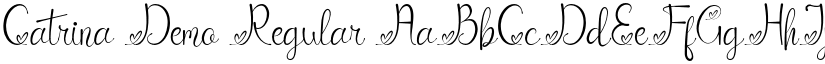 Catrina Demo font download