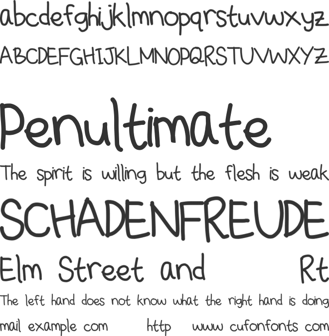 michelle digital handwritten font preview