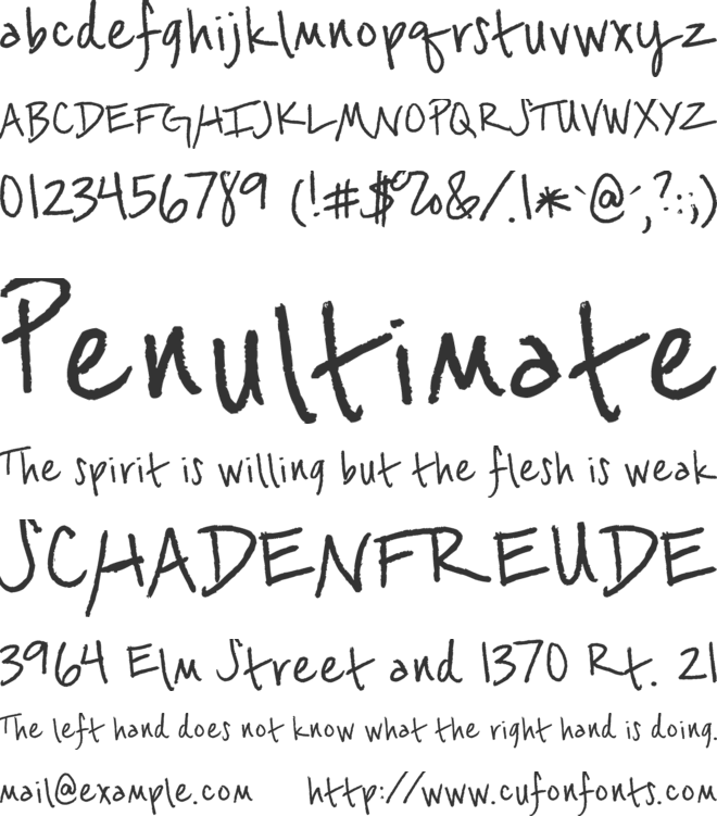 Pizza by Alfredo font preview