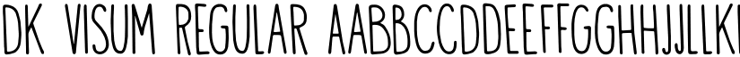 DK Visum Regular font