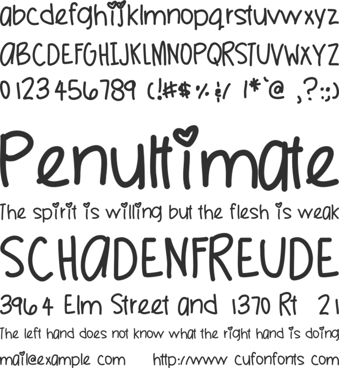 missionpossible font preview