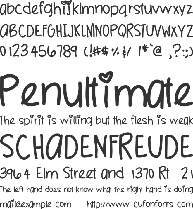 missionpossible font preview