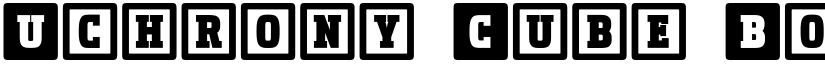 Uchrony Cube Bold font