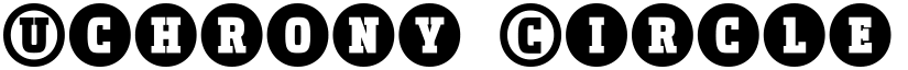 Uchrony Circle Bold font