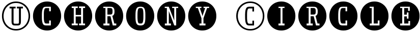 Uchrony Circle Light font