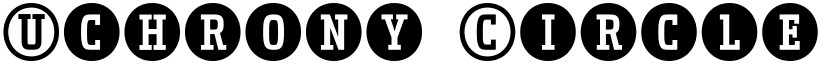 Uchrony Circle Regular font