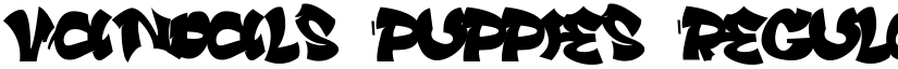 Vandals Puppies Regular font