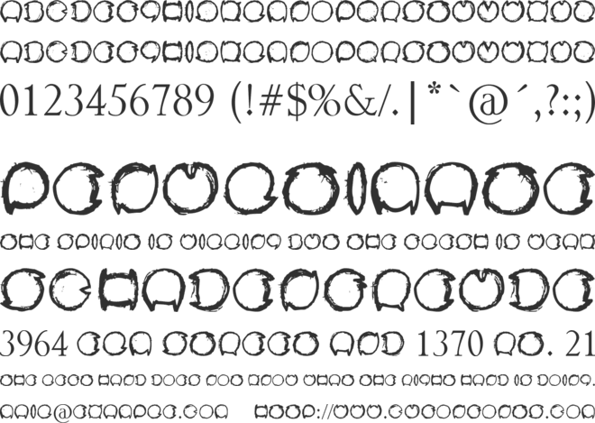Supperzapper font preview