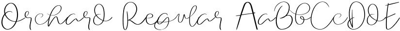 Orchard font download