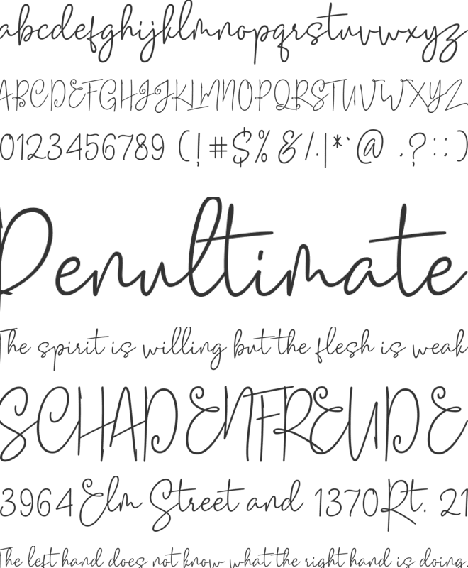 Soul Amsterdams Reguler font preview