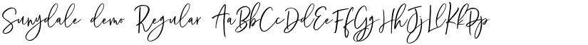 Sunydale demo font download