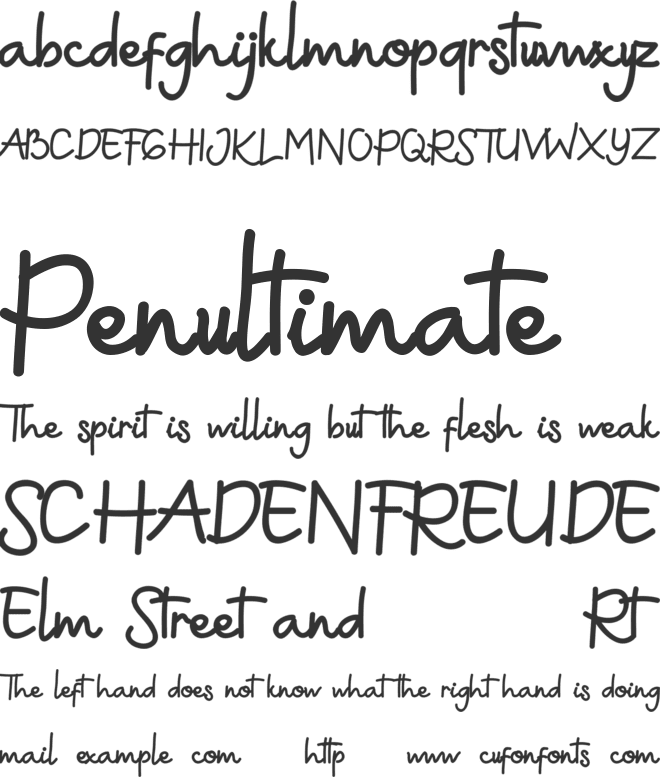 Lamish Caritta Demo font preview