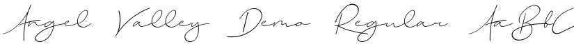 Angel Valley Demo font download
