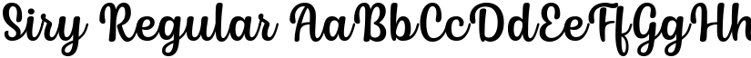 Siry font download