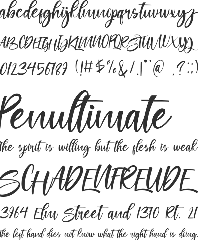 Koatalama font preview