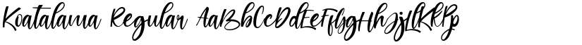 Koatalama font download