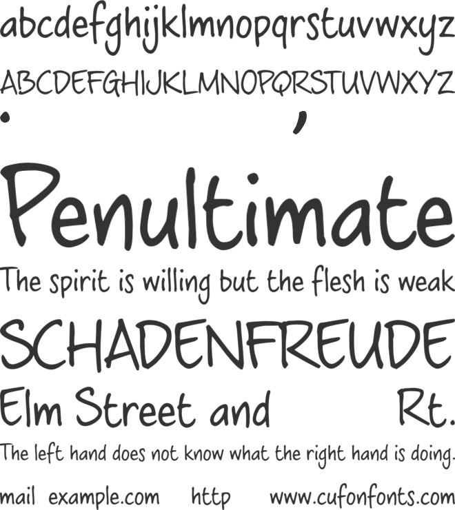 crosswordBelle trial font preview