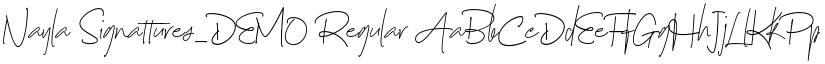 Nayla Signattures_DEMO font download