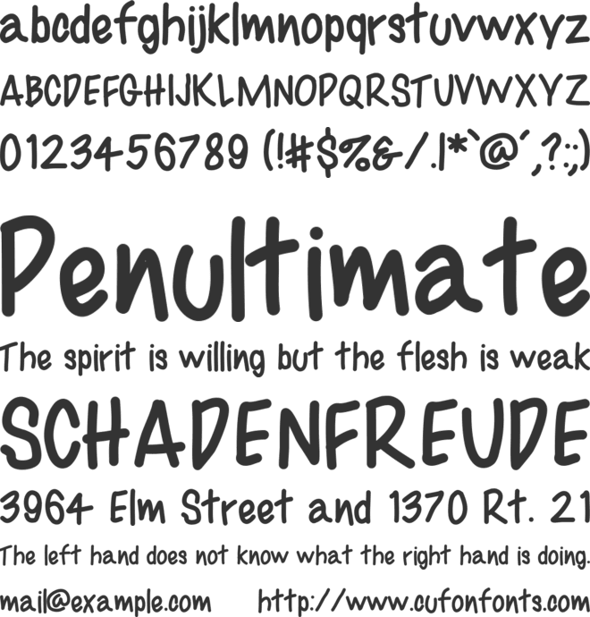 BestFontEvar font preview