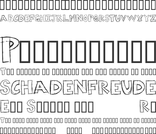 Dumpster Diver font preview