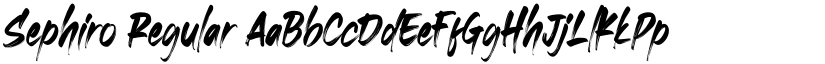 Sephiro font download