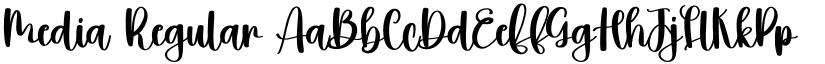 Media Regular font