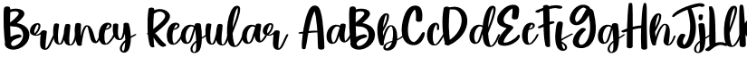 Bruney font download