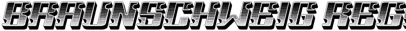Braunschweig Regular font