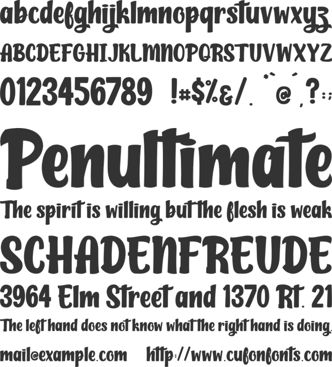 Maybe Cats - Personal Use font preview