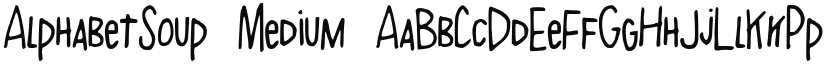 AlphabetSoup font download