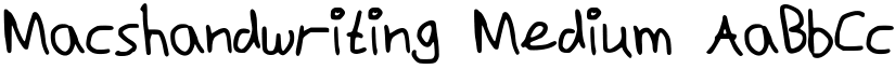 Macshandwriting font download
