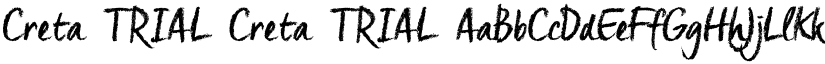 Creta_TRIAL font download