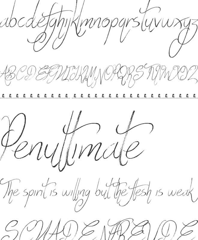 Fun Things font preview